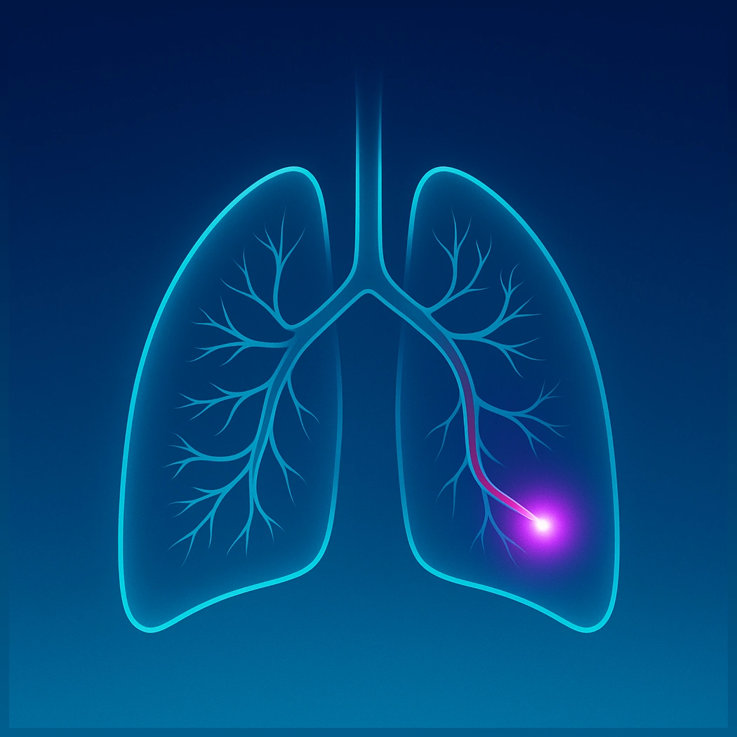 Aide à la biopsie pulmonaire